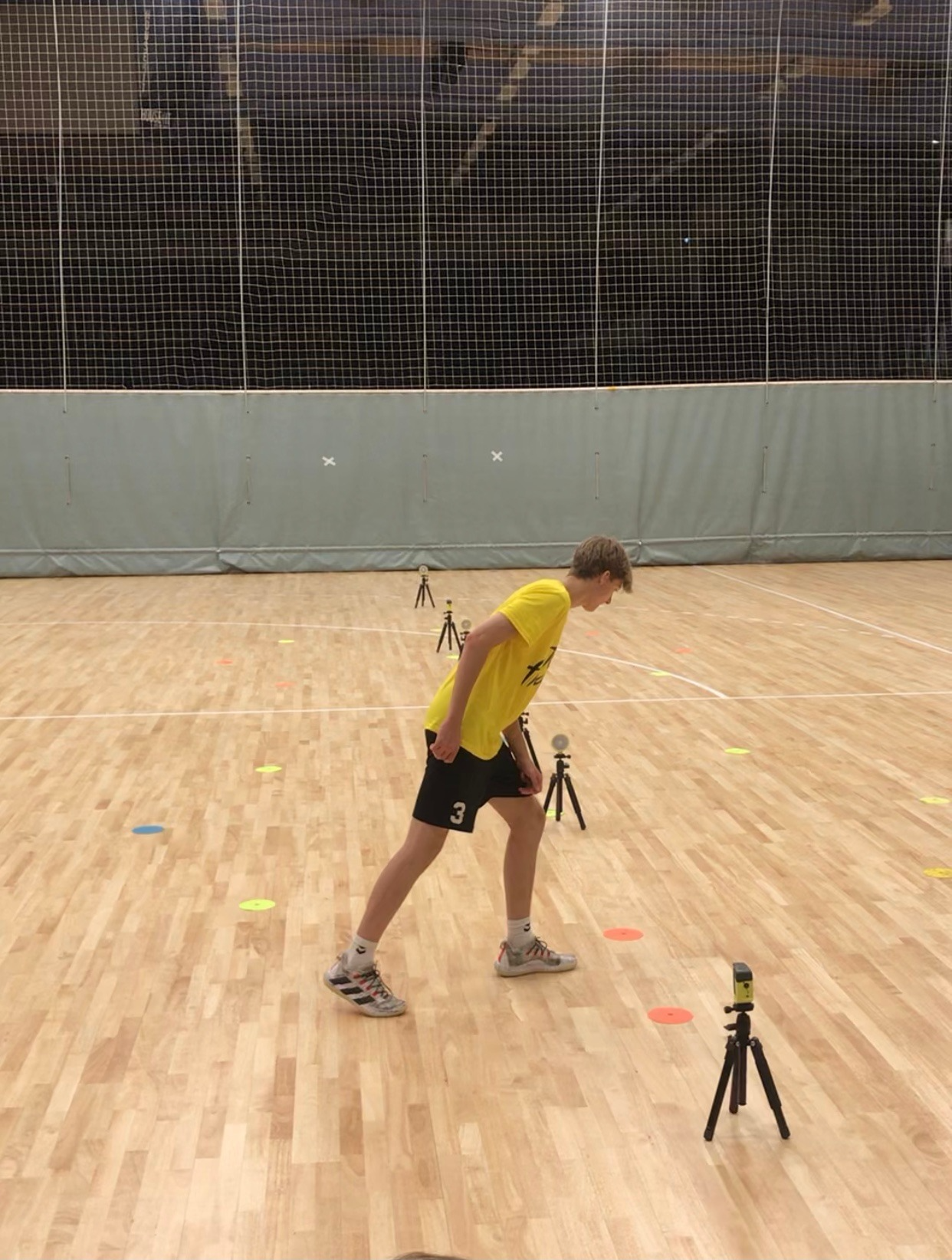 Peter rigtige billede sprint agility test sysbank arena 2022